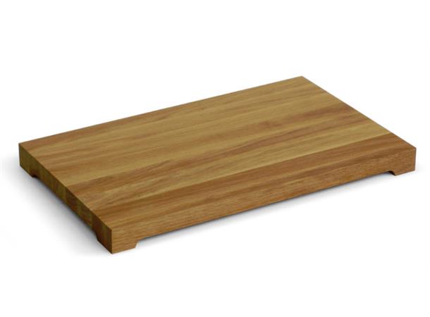 Rustic buffetblokk S 530x325x40mm Heltre eik - Næringsmiddelgodkjent